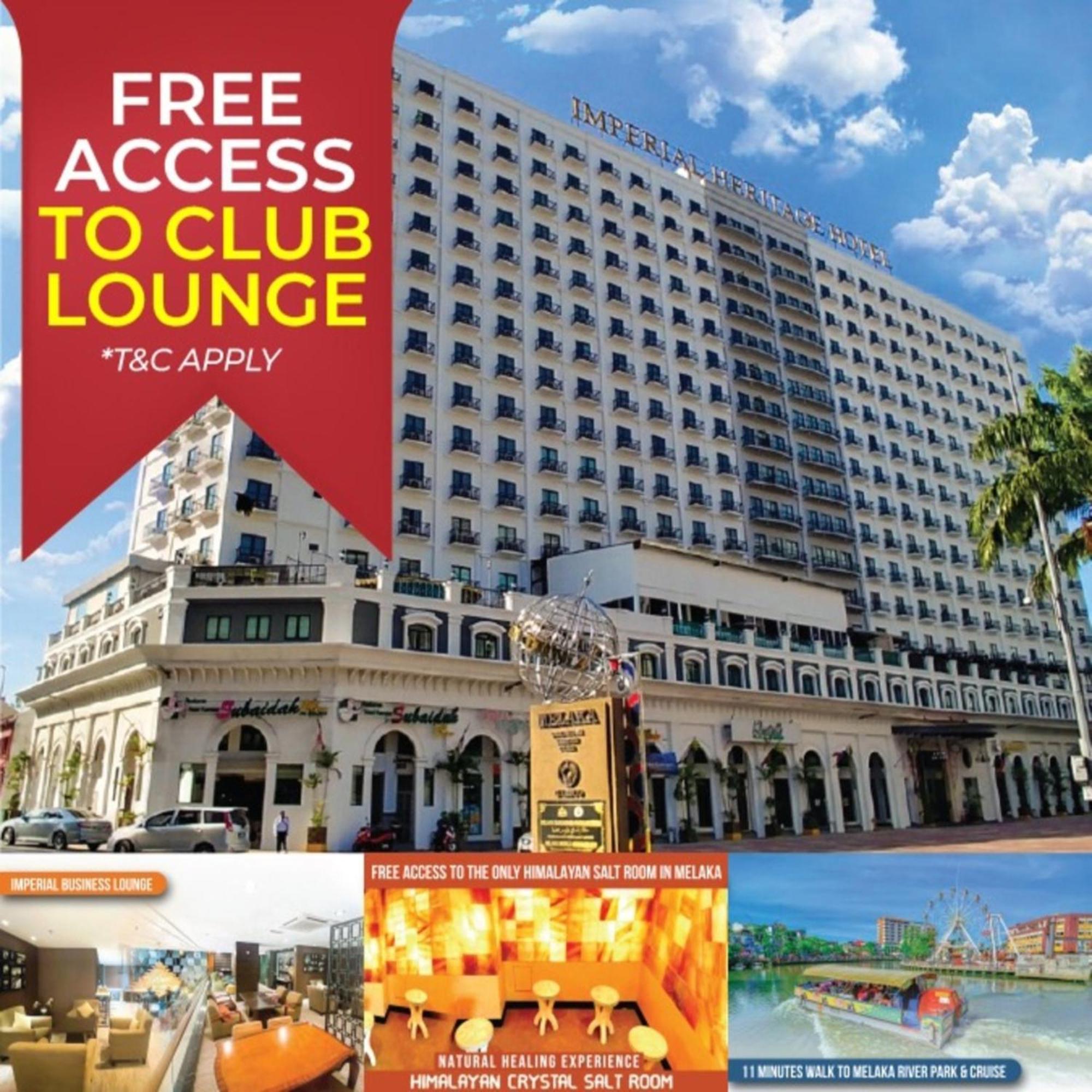 Imperial Heritage Hotel Melaka I City Centre I Free Wifi I Free Parking L Free Club Lounge Access Eksteriør bilde